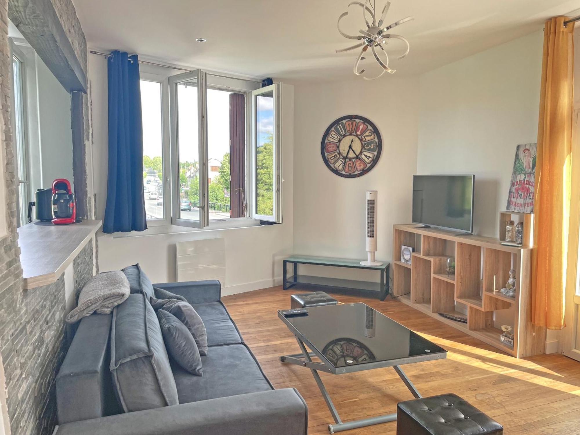 Grand T2 Renove - Bord Du Canal - Commerces A Pied Moret-sur-Loing Exterior foto